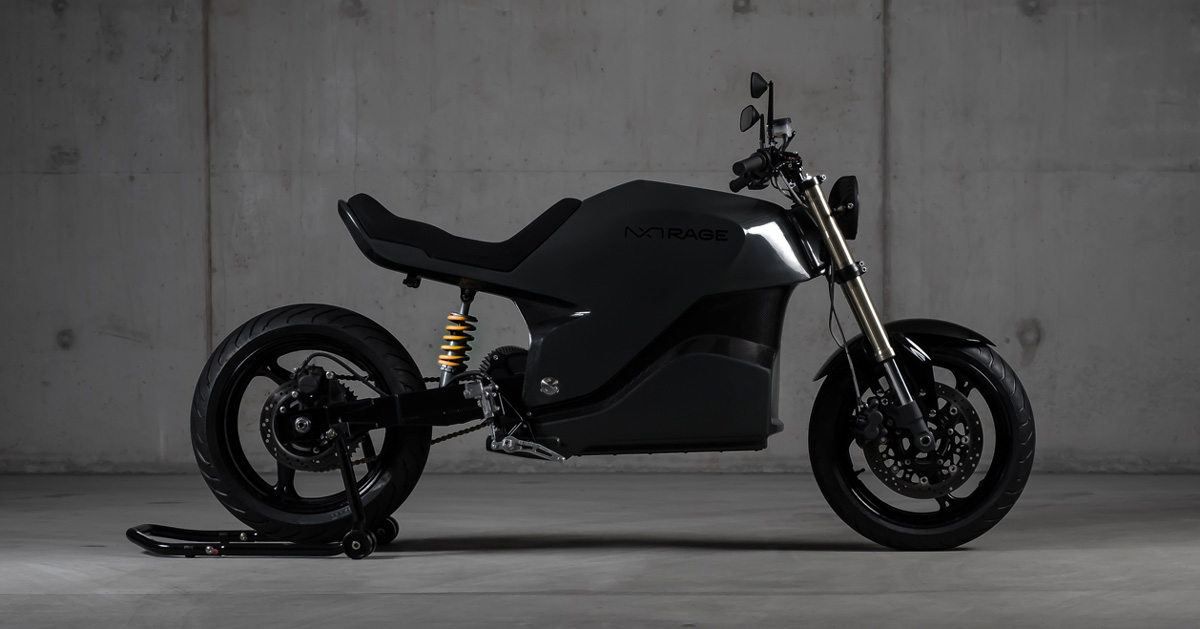Contact Page screen design idea #190: NXT motors unveils electric motorcycle with carbon fiber monocoque