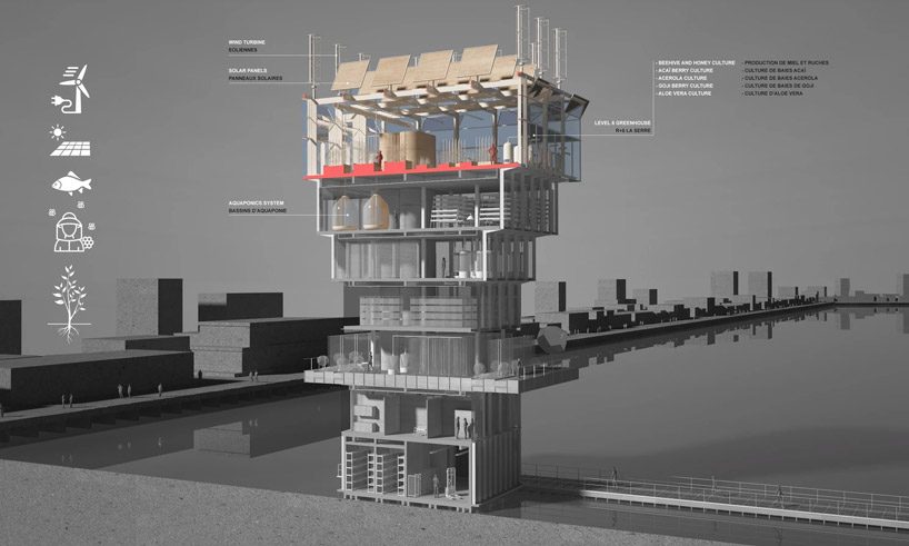 'superfarm' by studio NAB proposes a vertical farm concept to combat land shortage - 1