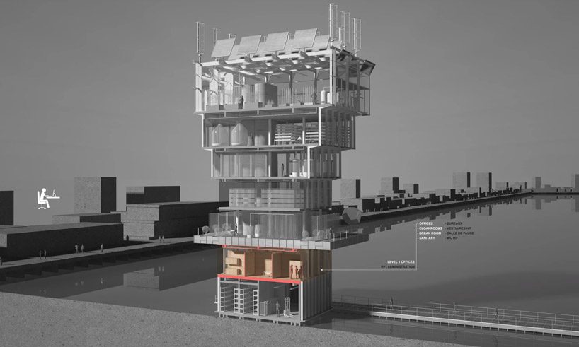 'superfarm' by studio NAB proposes a vertical farm concept to combat land shortage - 6