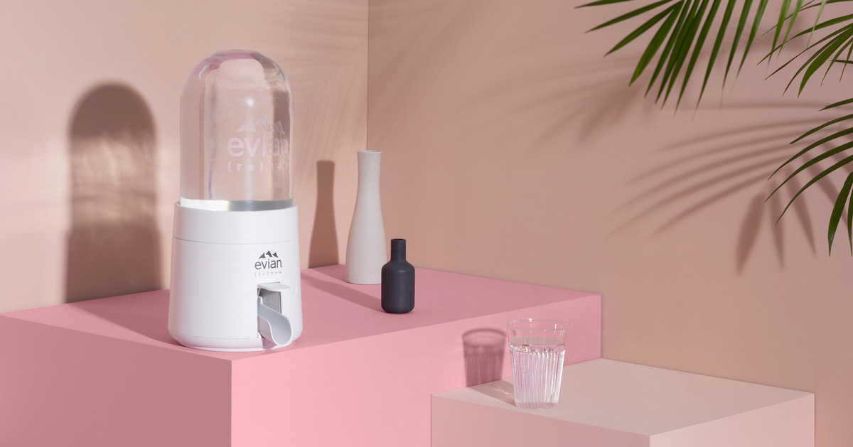 evian by virgil abloh