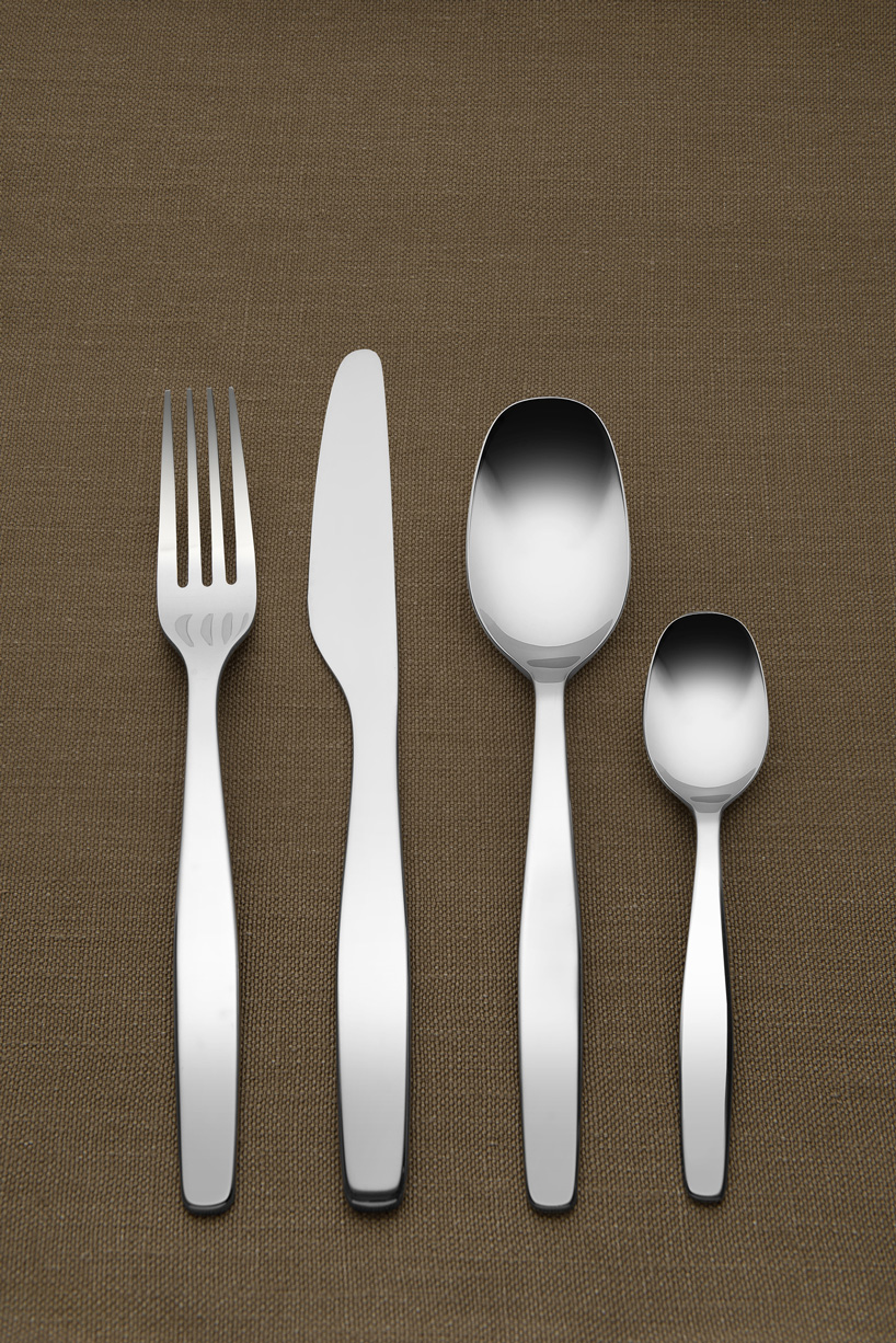 naoto fukasawa designs 11-piece cutlery set 'itsumo' for alessi