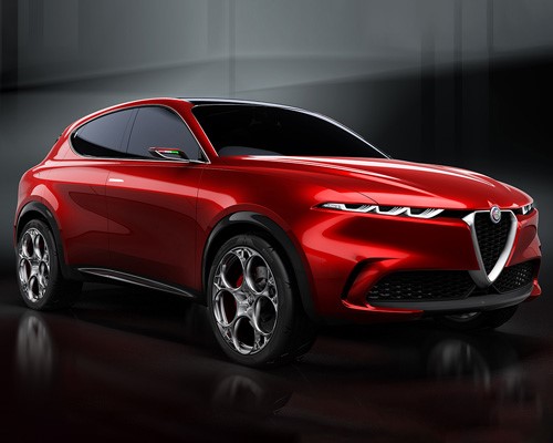 electric alfa romeo tonale concept sculpted to the beauty of the human body