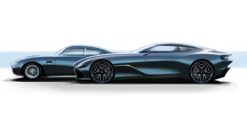 aston martin unveils renderings of the DBZ GT zagato hypercar