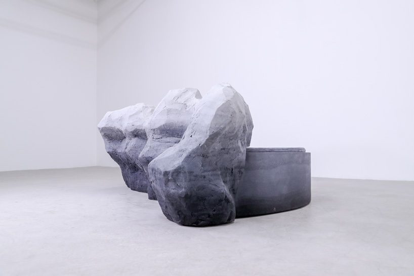 audemars piguet's art basel lounge by fernando mastrangelo evokes the swiss jura mountains