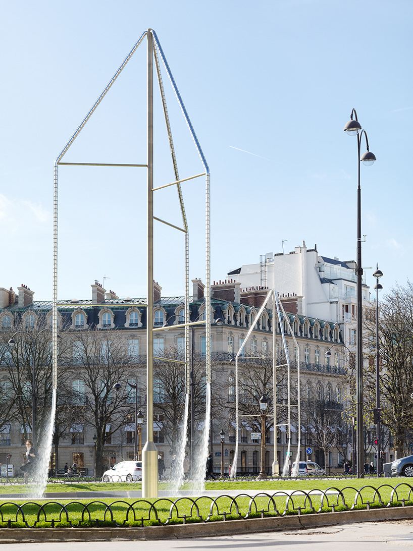 bouroullec champs elysees fountains swarovski