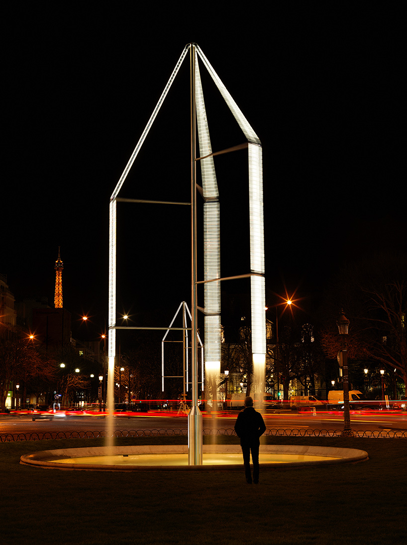 bouroullec champs elysees fountains swarovski