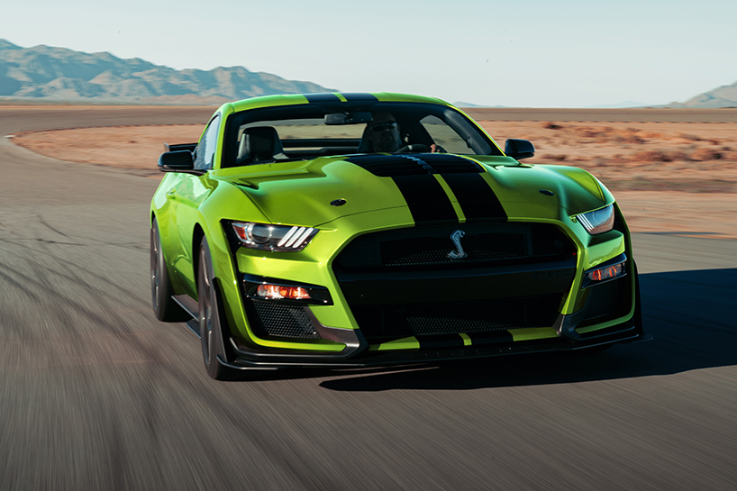 2020 Ford Mustang Shelby Gt500 Painted Grabber Lime For St