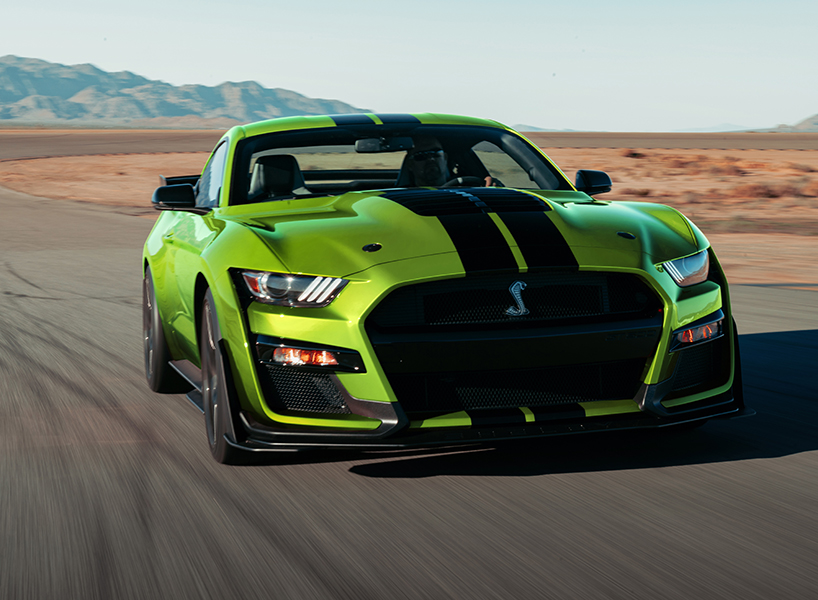 2020 Ford Mustang Shelby Gt500 Painted Grabber Lime For St