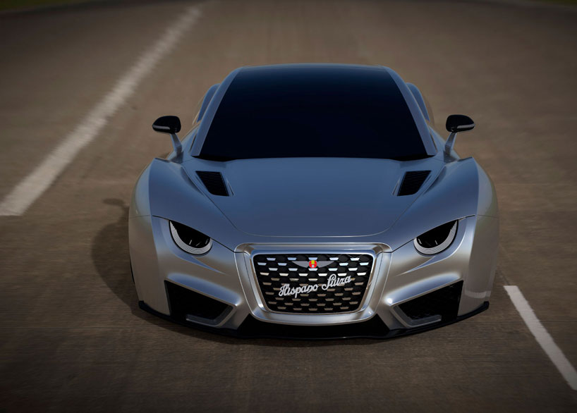 hispano suiza retro-futuristic supercar is an all-electric with 1930s style carmen