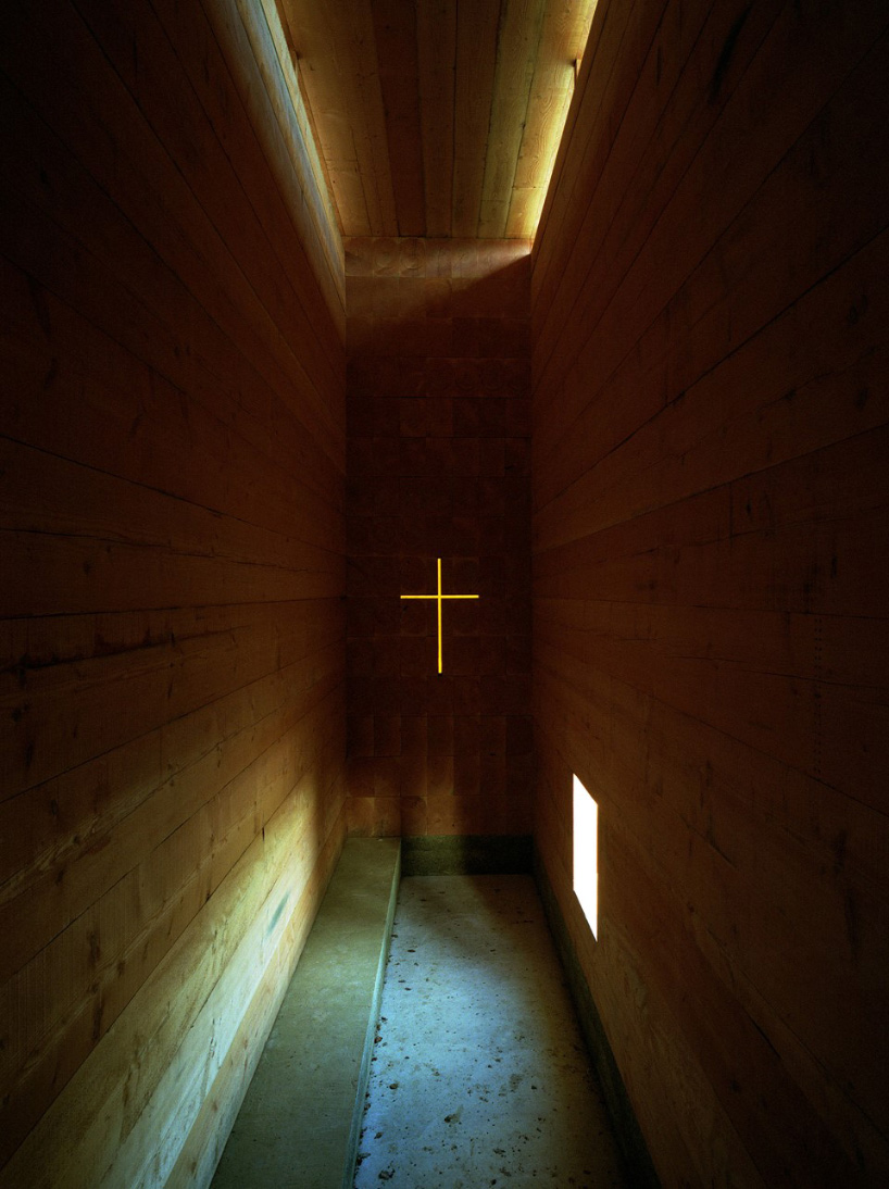john pawson wooden chapel