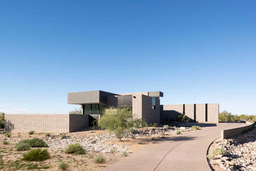 House From Concrete Blocks In Arizona