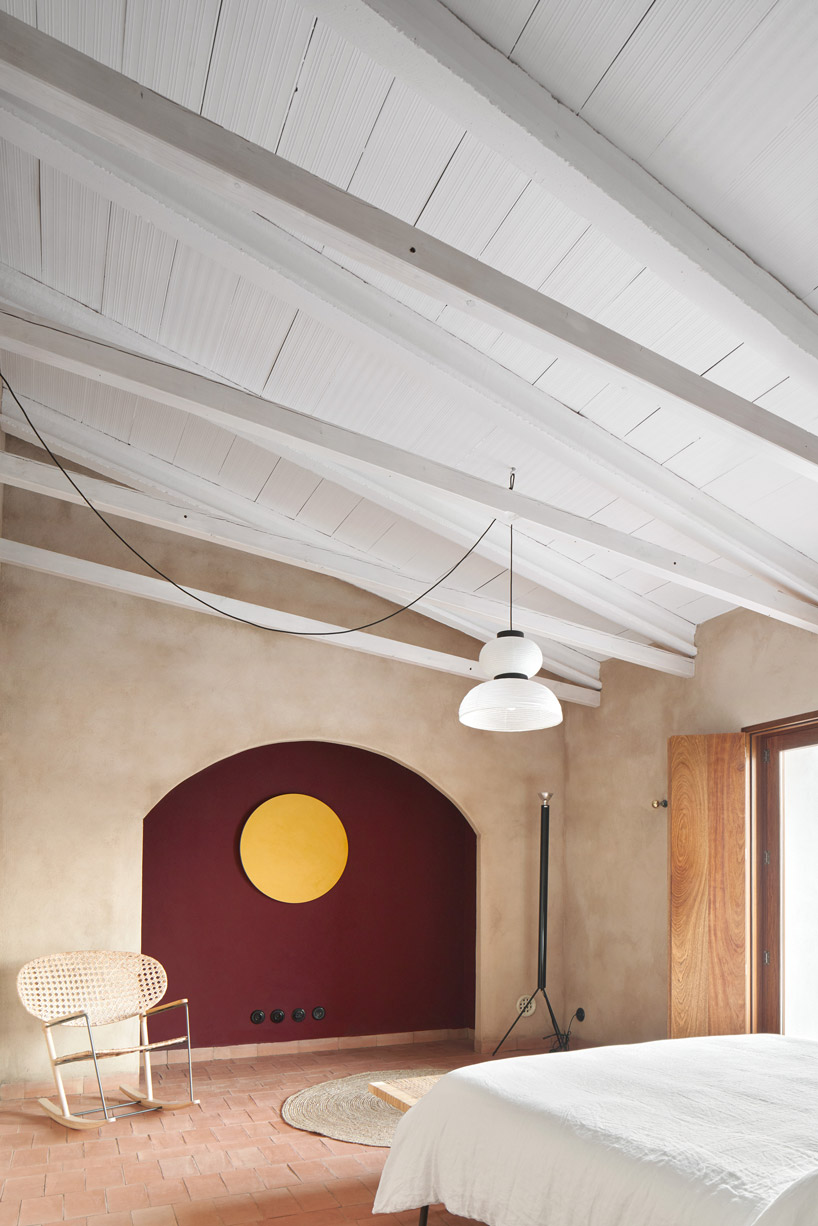 lucas y hernández-gil retains original features in spanish guesthouse restoration designboom