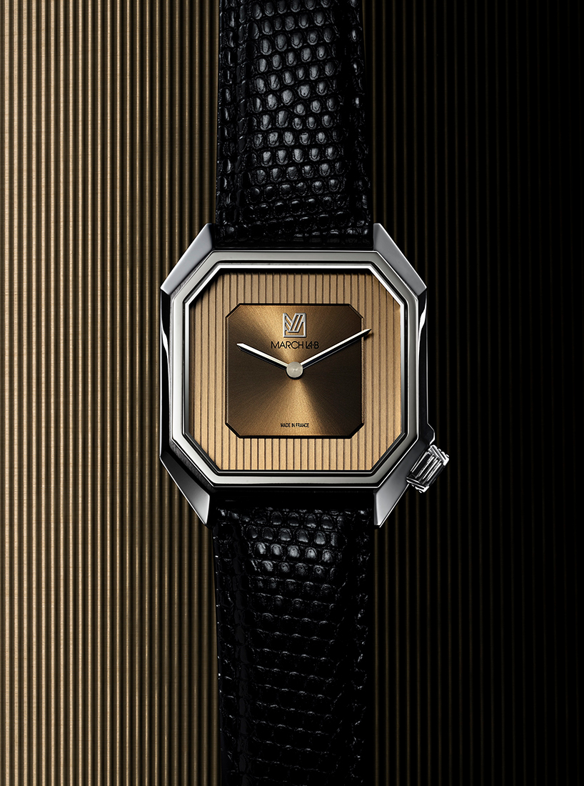 march LA.B mansart watch merges modernity with french traditions