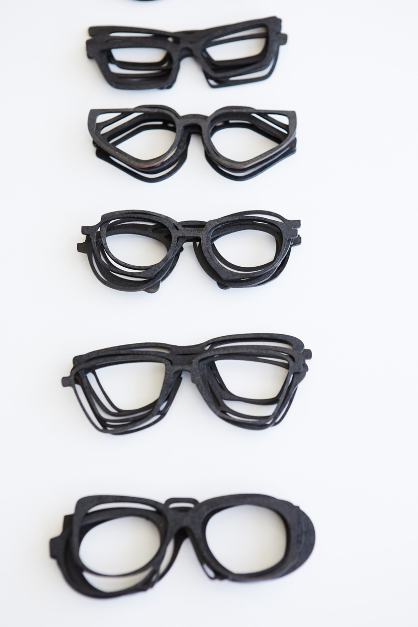 michele de lucchi reinterprets four classic typologies of eyeglasses for JINS