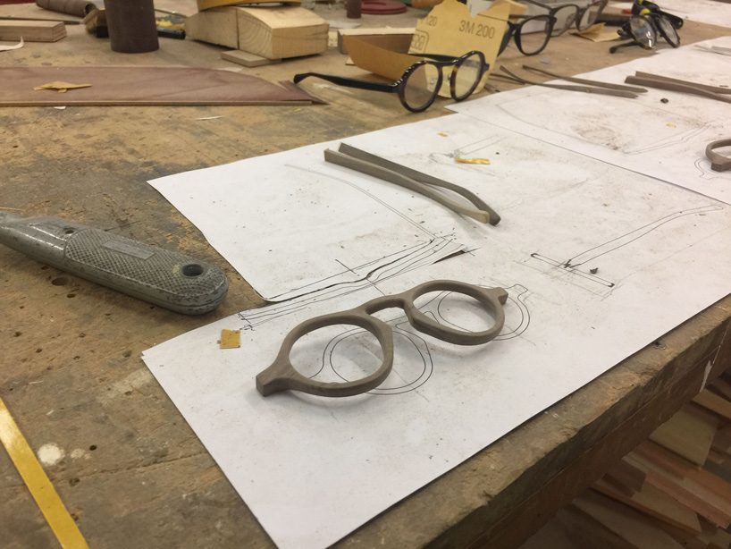 michele de lucchi reinterprets four classic typologies of eyeglasses for JINS