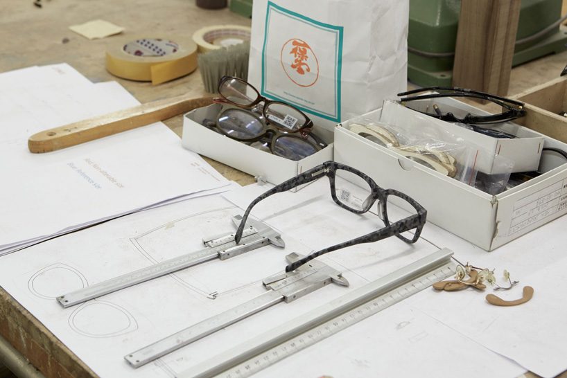 michele de lucchi reinterprets four classic typologies of eyeglasses for JINS