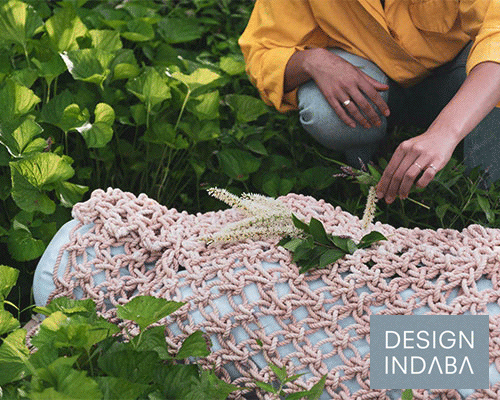 shaina garfield redesigns death with eco-friendly macramé coffin