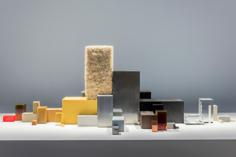 studio drift's floating monolith returns as centerpiece to latest exhibition 'elemental'