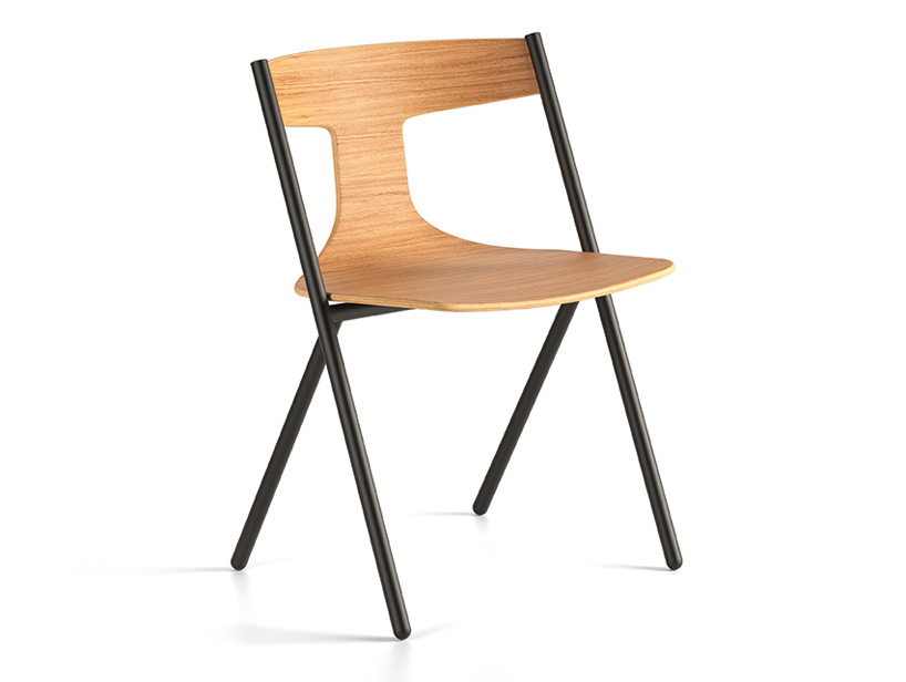 viccarbe mario ferrarini quadra chair