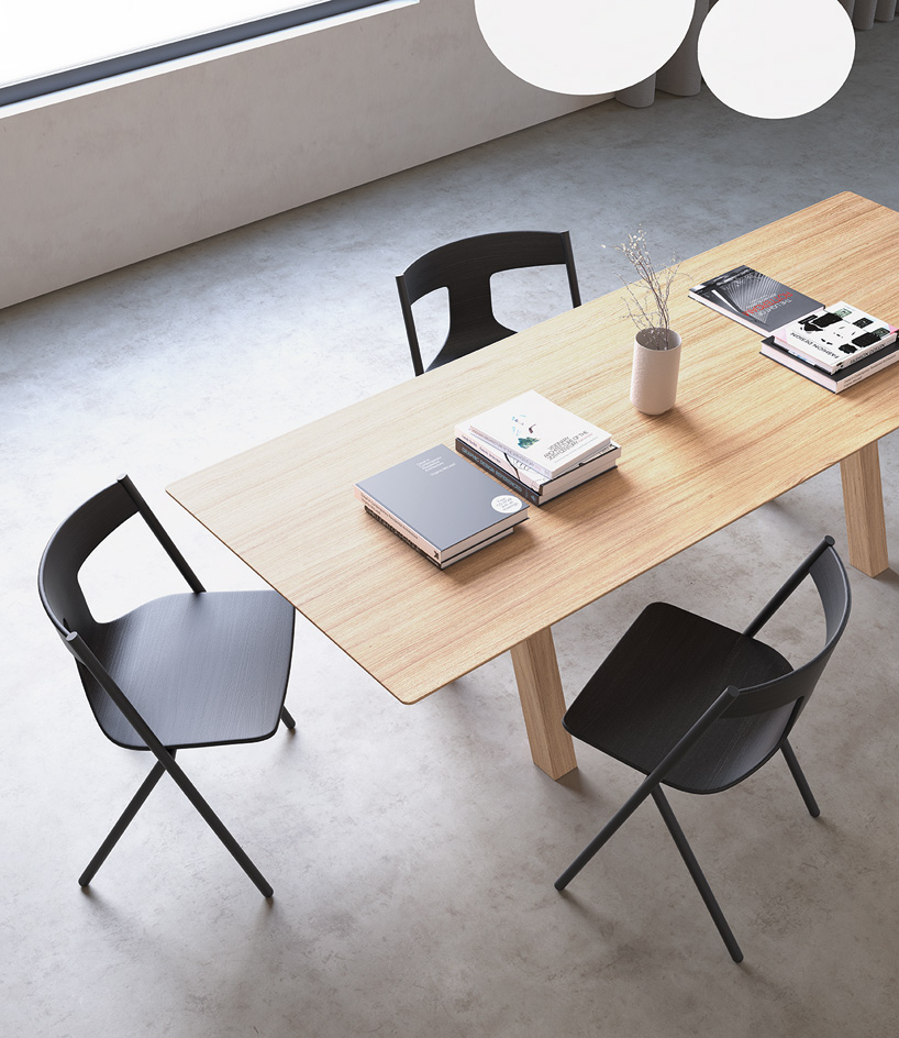 viccarbe mario ferrarini quadra chair