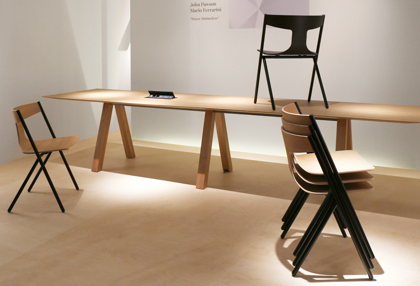 viccarbe mario ferrarini quadra chair