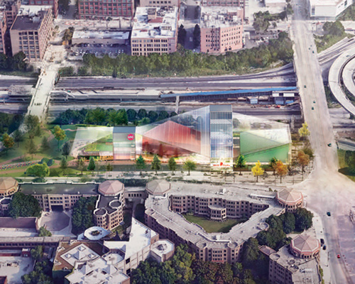 OMA wins competition to design new center for the arts in chicago