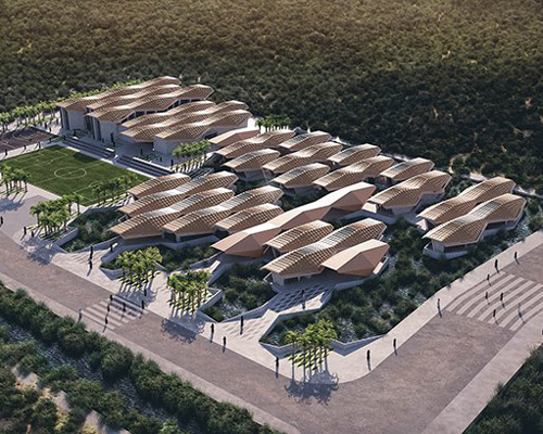 primary school by ANIMA imitates surrounding iraqi marshes
