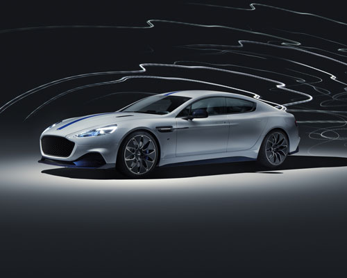 aston martin reveals its first electric vehicle: the rapide E