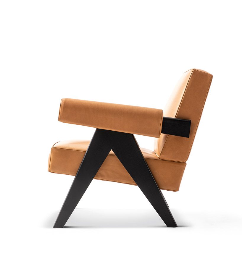 cassina's 'hommage à pierre jeanneret' explores the design of le corbusier's capitol complex designboom