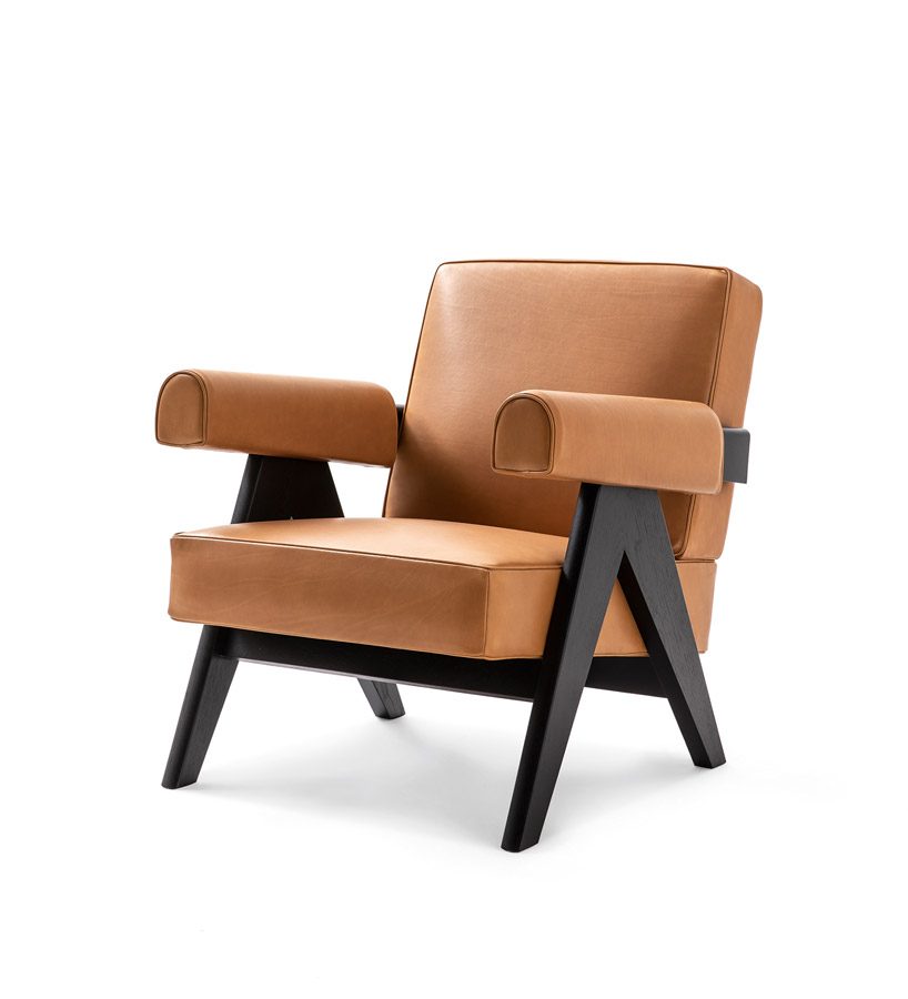 cassina's 'hommage à pierre jeanneret' explores the design of le corbusier's capitol complex designboom