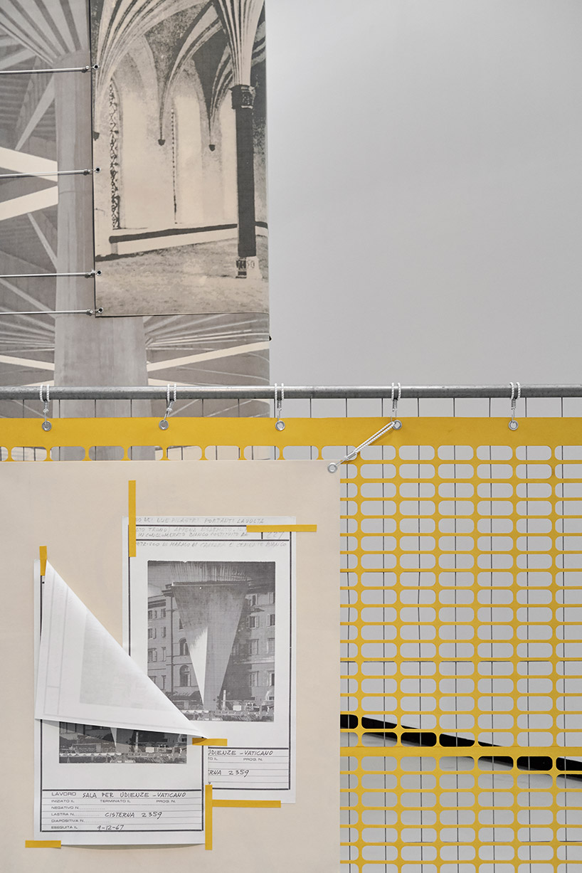 formafantasma draws parallels between concrete and alcantara at MAXXI exhibition designboom