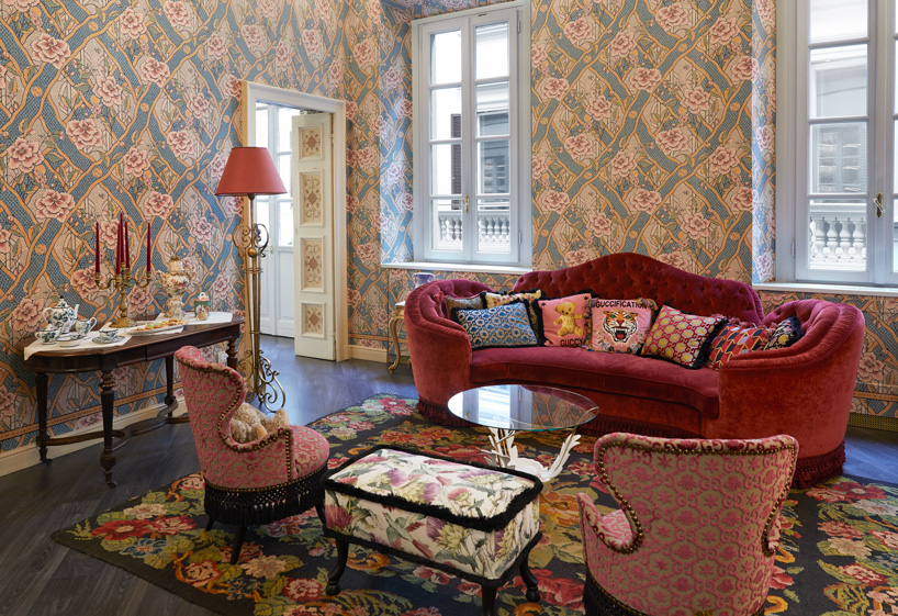 Alabama Bowling tæt gucci opens pop-up 'apartment' store during milan design week