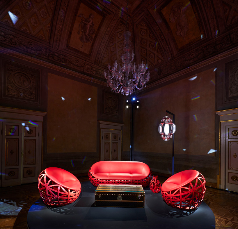 louis vuitton presents new objets nomades pieces at milan design week designboom