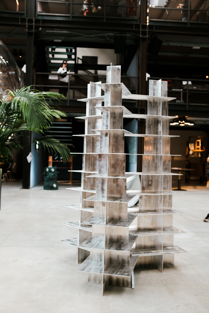 far-exhibition-collectives-inflatable-bubbles-nilufar-depot-milan-04-09-2019 designboom