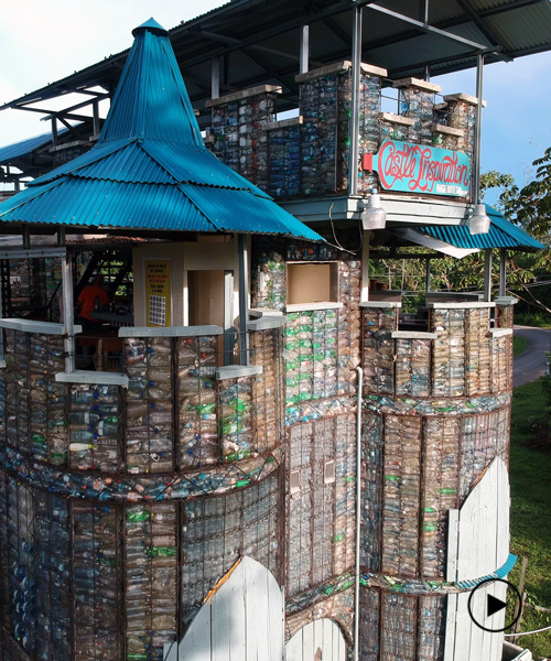 Robert Bezeau Builds Entire Village Out Of Plastic Bottles - 