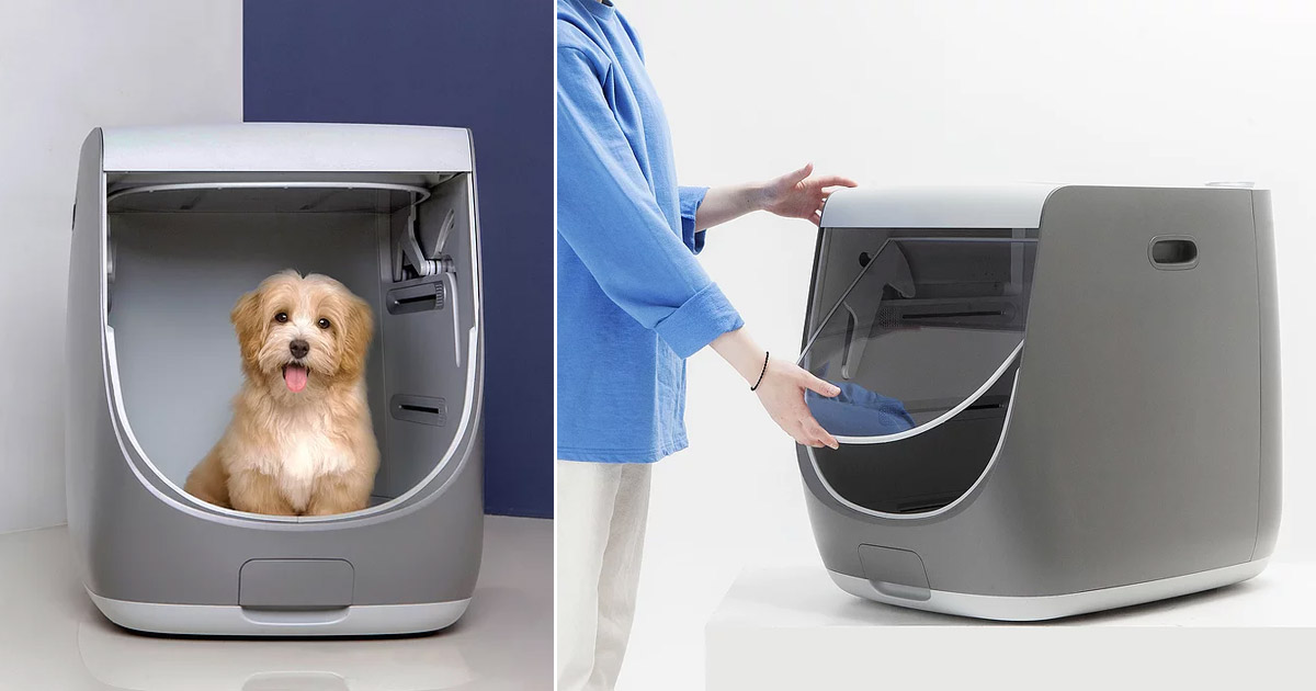 S2VICTOR's 'pet styler' is a home shower designed for your dog
