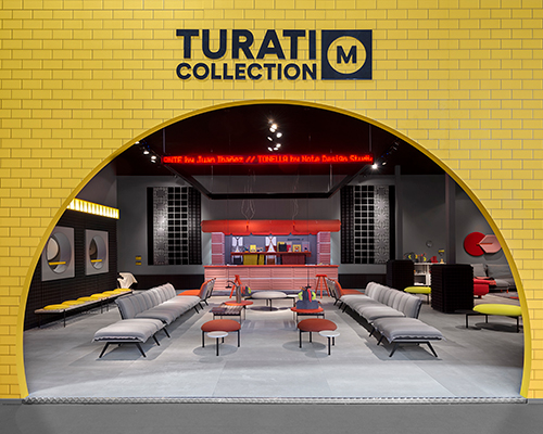 sancal's salone del mobile 2019 stand recreates milan's turati station
