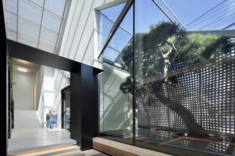 cultural space in beijing complete with digitally fabricated façade of high-fiber concrete