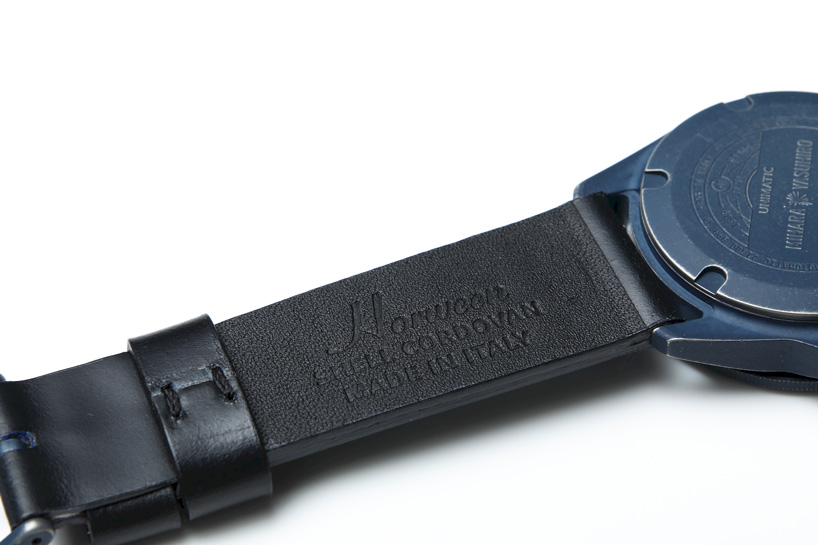 unimatic launches ceramic-coated watch in collaboration with designer mihara yasuhiro designboom