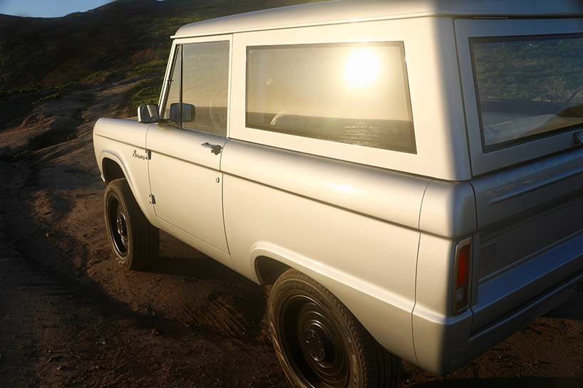 zero labs automotive premieres world’s first 100% electric ford bronco designboom