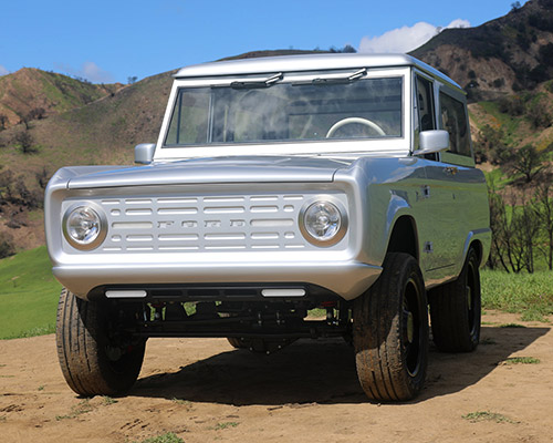zero labs automotive premieres world’s first 100% electric classic ford bronco