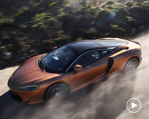 the mclaren GT is a grand touring supercar for traveling in style and comfort