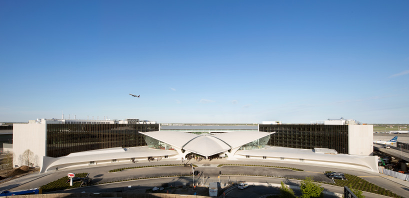 How Louis Vuitton Transformed an Abandoned JFK Terminal into a Futuristic  Fashion World