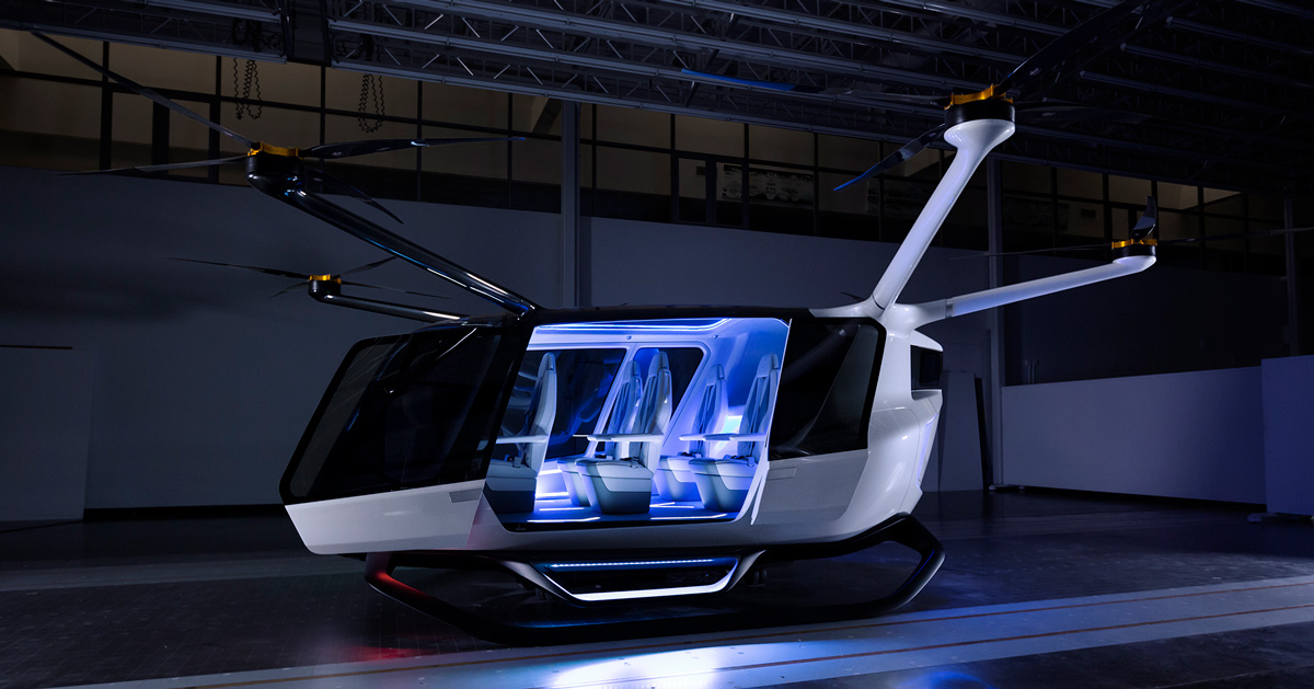 alaka'i technologies unveils hydrogen-powered skai flying taxi