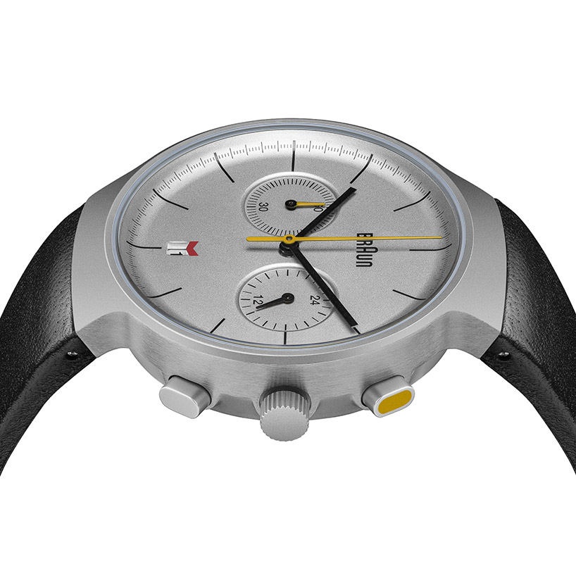 the braun BN0265 chronograph — representing functionality, quality and aesthetics designboom