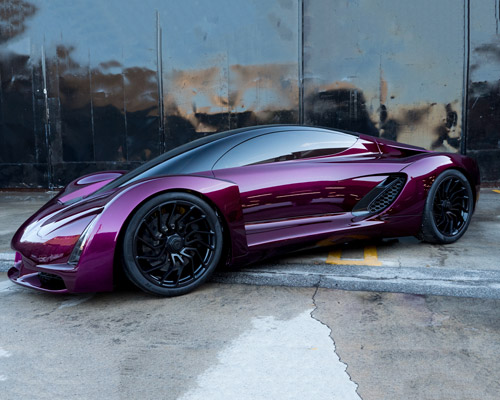 divergent debuts 'blade', the world's first 3D printed hypercar