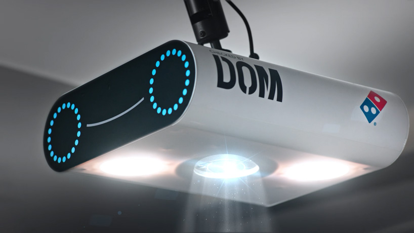 this AI-powered robot scanner will make sure each delivery pizza is perfect domino's
