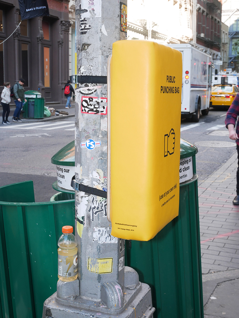public punching bags