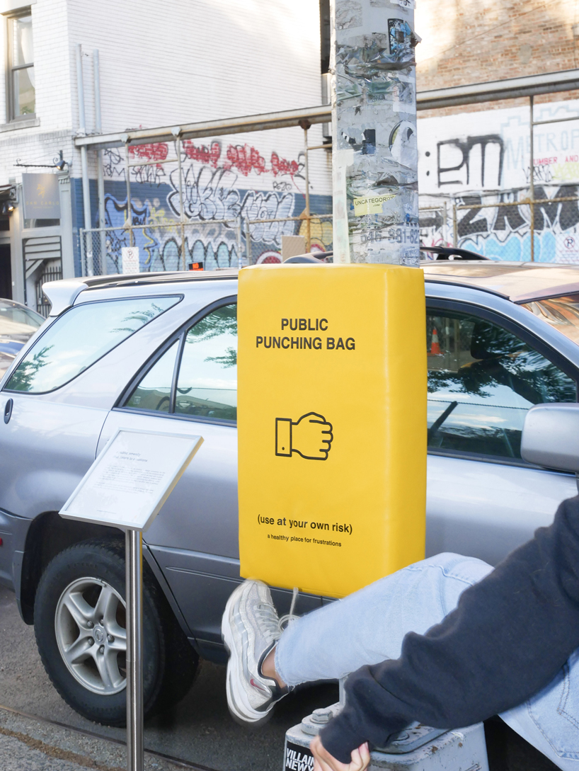 public punching bags