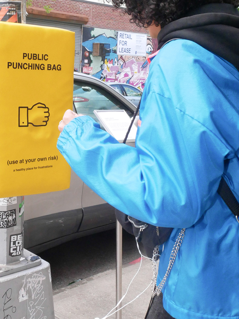 public punching bags